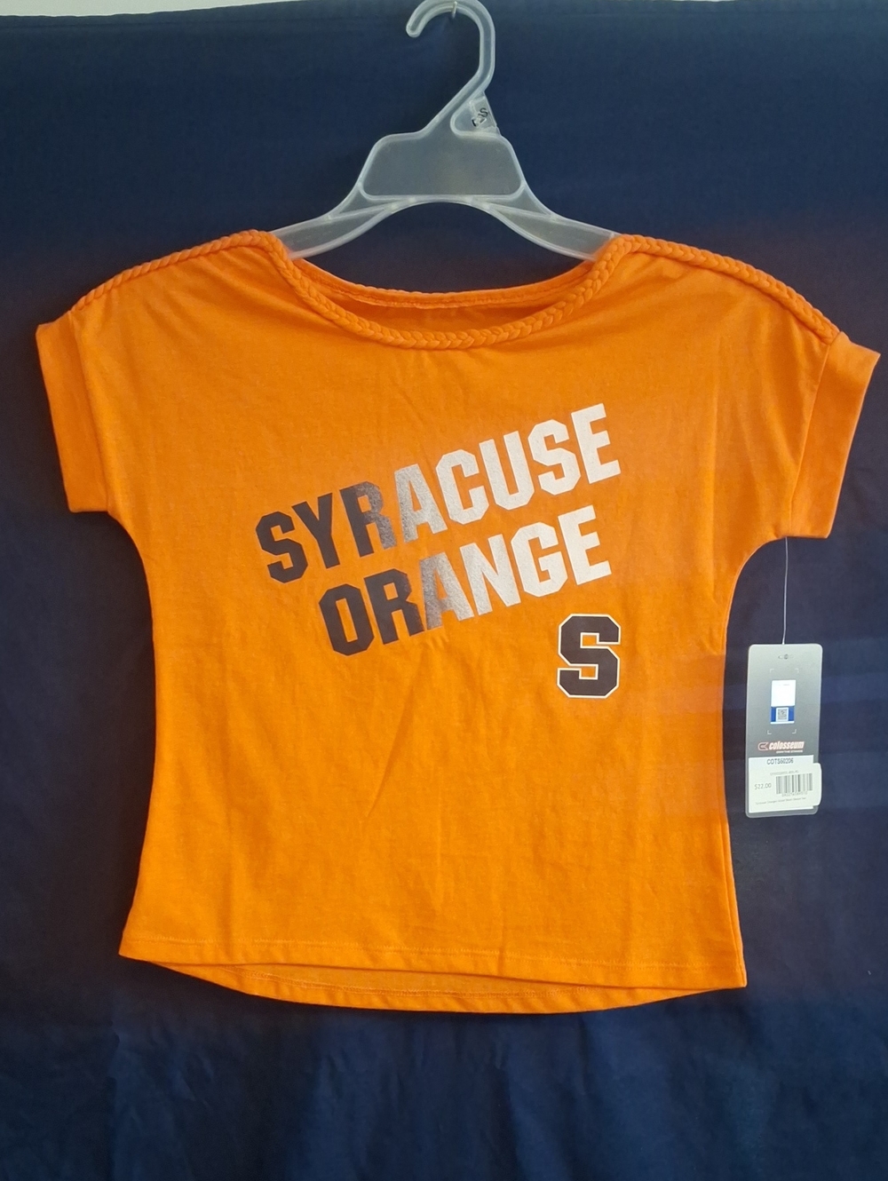 Syracuse Orange Kids' Short Sleeve Tee - Orange Sixe 6-6x